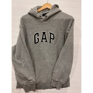 Vintage Gap embroidered spellout hoodie